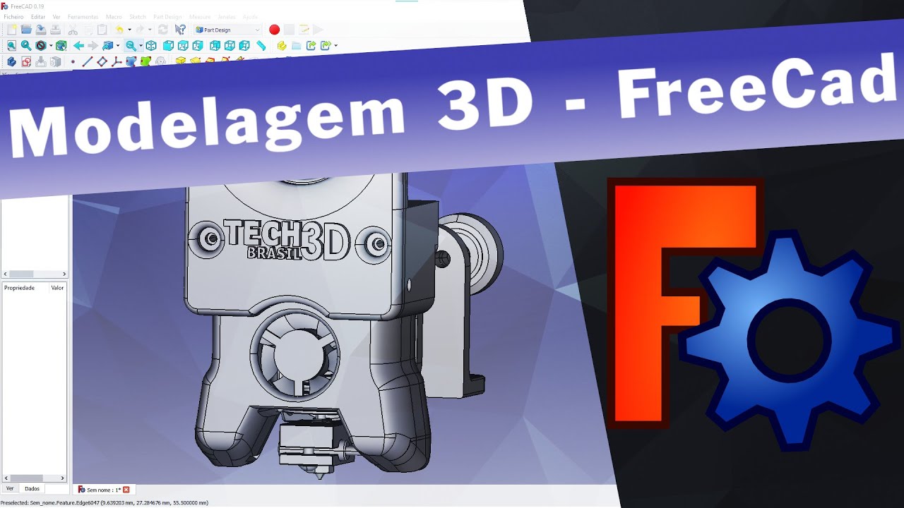 FREECAD - AULA 01