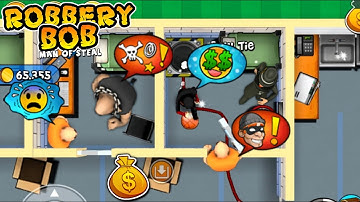 Robbery Bob - Prison vs Robbery Bob 2 Gameplay Walkthrough Ep 113