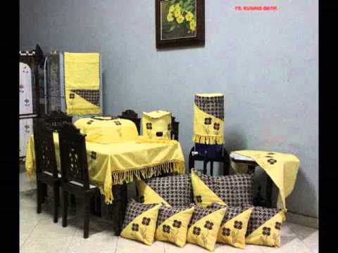 Desain Dekorasi Interior Rumah Nuansa Kuning Tenun ATBM