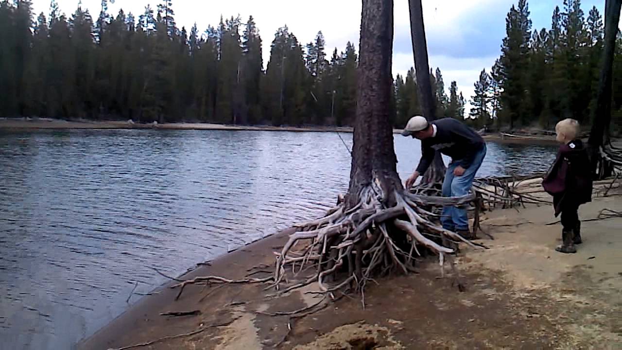 Fishing at wickiup lake with Jim and Jimmy! - YouTube