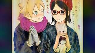 картинка: клип AMV  боруто и сарада