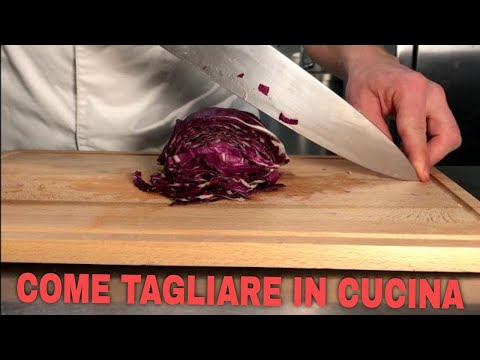 Come Tagliare in Cucina (tutorial facile)