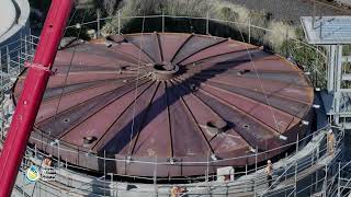 Biosolids Digester Facilities Project Biodigester Lid Lift