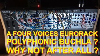 Polyphonic Buchla setup in Cre8audio's NiftyKEYS