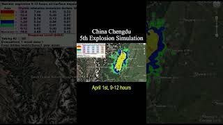 China Chengdu 5th simulation, After a Nuclear Bomb 中国成都第五次模拟演习：核弹爆炸之后 #nuclearbombs #radiation