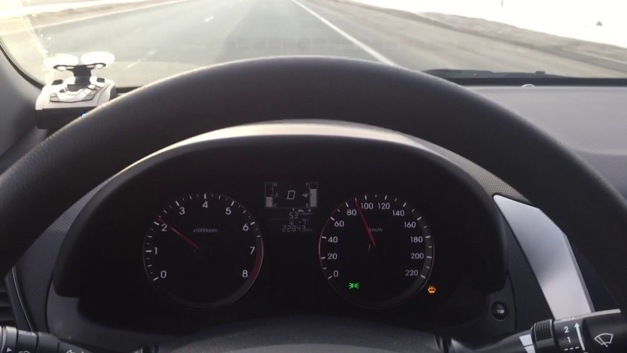 Солярис Хундай расход топлива - YouTube