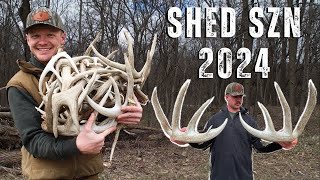 35 ILLINOIS SHEDS- OUR BIGGEST MATCH SET EVER? Shed Hunting 2024 S5:E3
