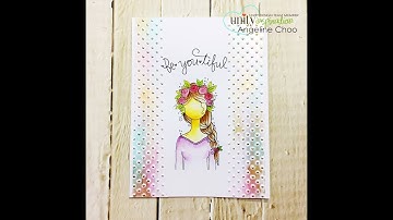 Unity Quick Tip: Partial Embossing + Nuvo Mousse Coloring