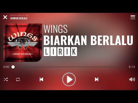 Wings - Biarkan Berlalu [Lirik]