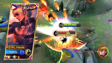 HASTE IN MAYHEM MODE VS PRO FANNY AUTO STUNNED! | MLBB