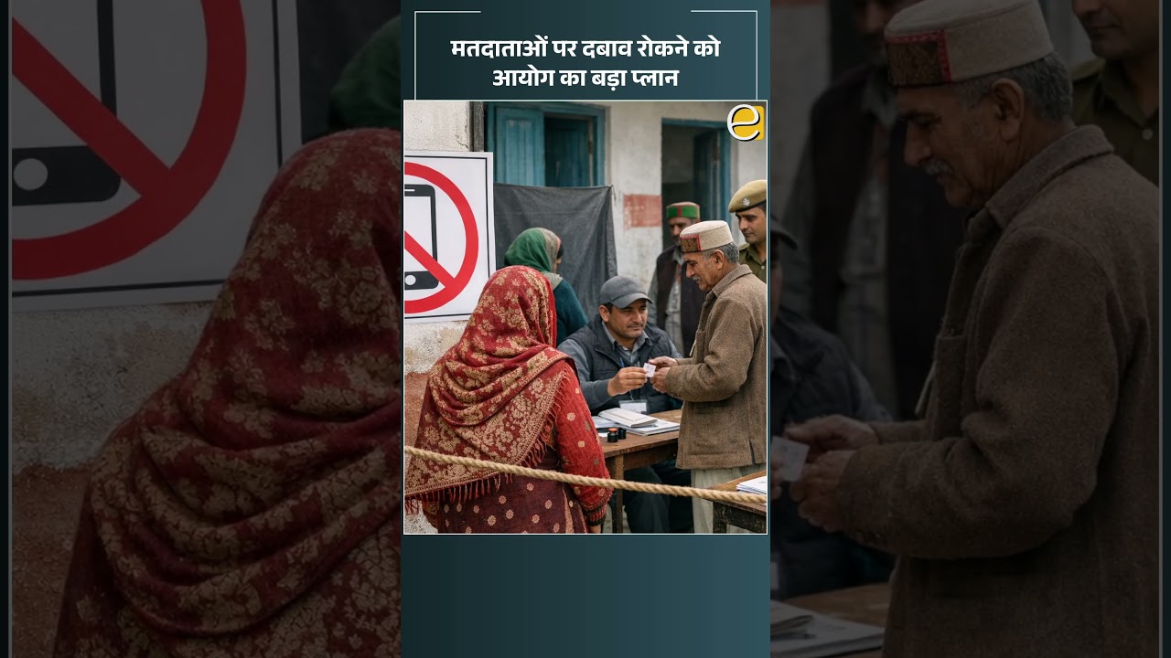 हिमाचल: मतदान केंद्रों में मोबाइल प्रतिबंध पर विचार | Himachal News Today