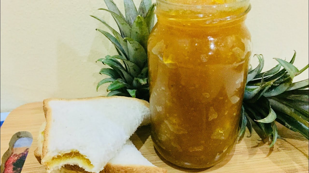 Pineapple Jam Homemade Jam Easy recipe YouTube