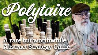 Polytaire jump-and-capture abstract strategy solo &amp; multi-player board game puzzle by Piet Hein