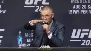 UFC 202 Post-Fight Press Conference: Conor McGregor
