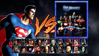 Mortal Kombat vs DCU  SUPERMAN vs DC Universe (Arcade Ladder)