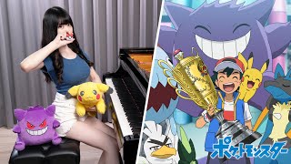 Ash FINALLY Wins Pokémon World Champion！「XY&Z + Mezase Pokémon Master」Piano Medley | Ru's Piano