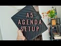 CLOTH AND PAPER A5 RING AGENDA REVIEW & SET UP // I'm so excited I just can't hide it