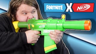 The NERF FORTNITE SMGZESTY is SPICY. Kind of. Maybe MILD.