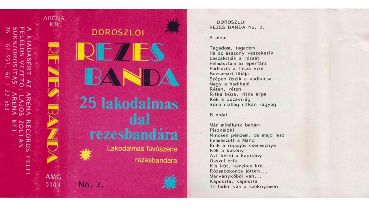 [CASS] Rezesbanda Zenekar - 25 Lakodalmas Dal Rezesbandára