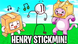 Can FOXY & BOXY Beat HENRY STICKMIN?! (FUNNIEST GAME EVER!)