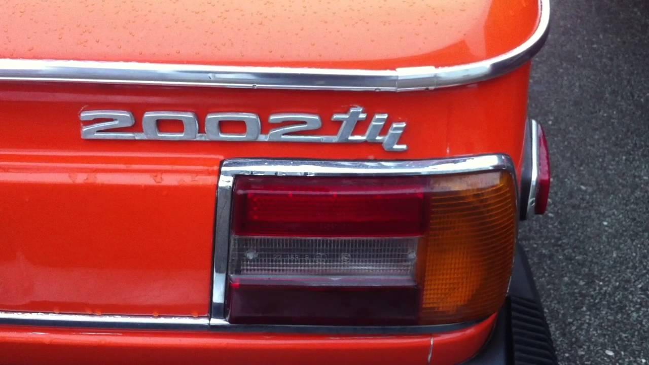 Bmw 2002 Tii Orange Detail Rear Youtube