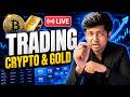 Crypto Trading LIVE: BTC Live Trading Today Hindi | 2 June #crypto #bitcoinlive #goldtrading