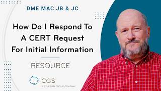 How do I respond to a CERT request for initial information?