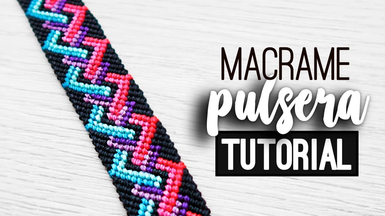 Pulsera Colores » 🌟 tutorial | como hacer pulsera de hilo | diy ● Bracelet #158