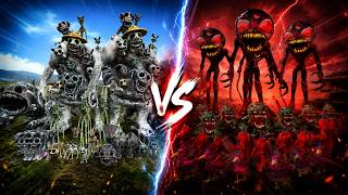 GMod Monster Army VS Demon Army 😱🔥 | Epic Monster Battle | Garry’s Mod