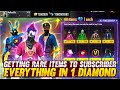 Got Everything In 1💎Diamond To My Subscriber Account 😍 Buying 30,000 Diamonds - Garena Free Fire