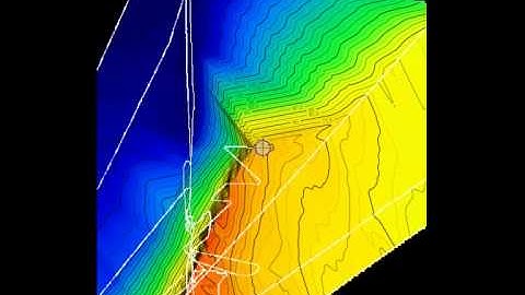 A Dynamic Bathymetry Mapping System Created Using Open-Source Tools