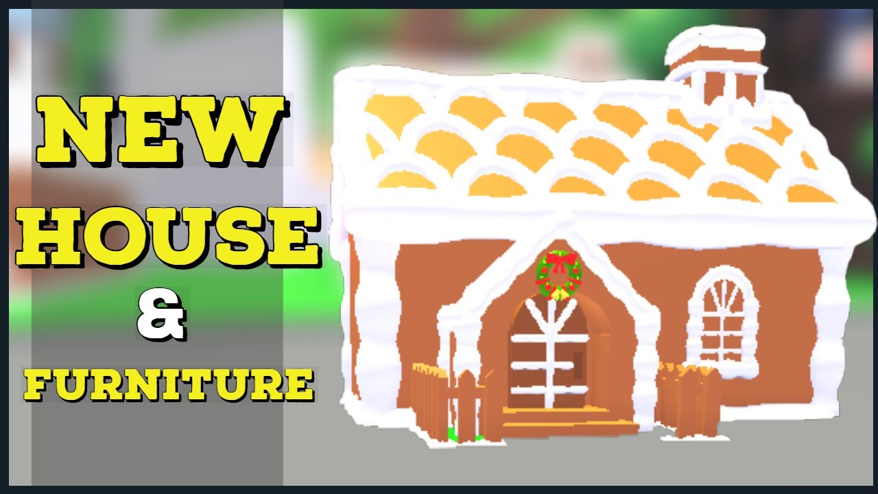 Adopt Me New Gingerbread House Gingerbread Furniture Youtube - spending all of my robux on the new gingerbread house in adopt me roblox adopt me holiday update