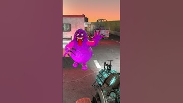 The terrifying Grimace, now even more menacing #chillwire #gmod #nextbots