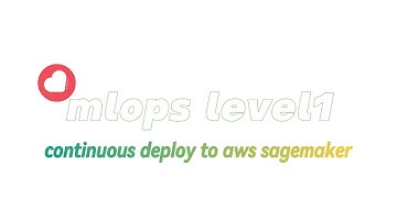 MLOps Level 1 Series: Final - Continuous Deploy to AWS Sagemaker Endpoint