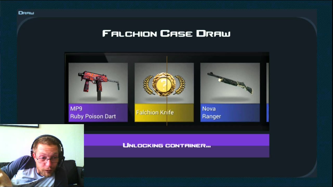 Case Clicker Opening 54 Falchion Cases Getting a decent knife! YouTube
