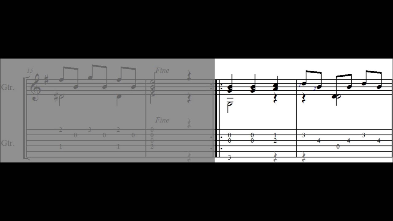 Carulli Waltz In E Minor