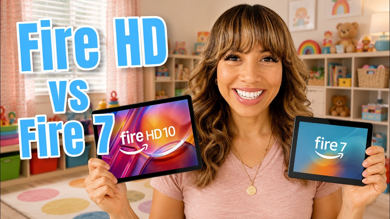 Amazon Fire HD 10 vs Fire 7 Kids Tablet – Which is Right for Your