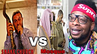 CATHOLIC REACTS TO Satanic Place of Worship Vs Inside a Mosque