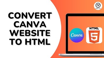 How to Convert Canva Website to HTML?