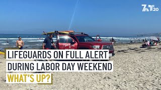 Lifeguards on Full Alert During Labor Day Weekend | What's Up| NBC 7 San Diego