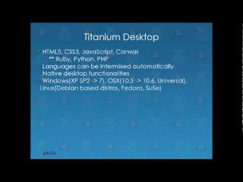 CS120: Titanium Desktop [Part 1]