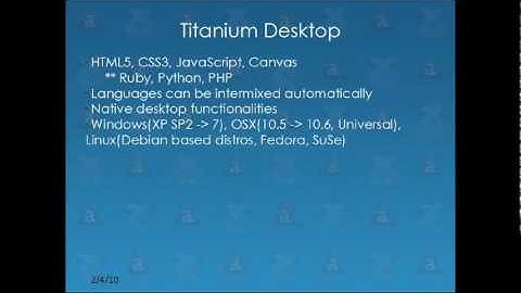 CS120: Titanium Desktop [Part 1]