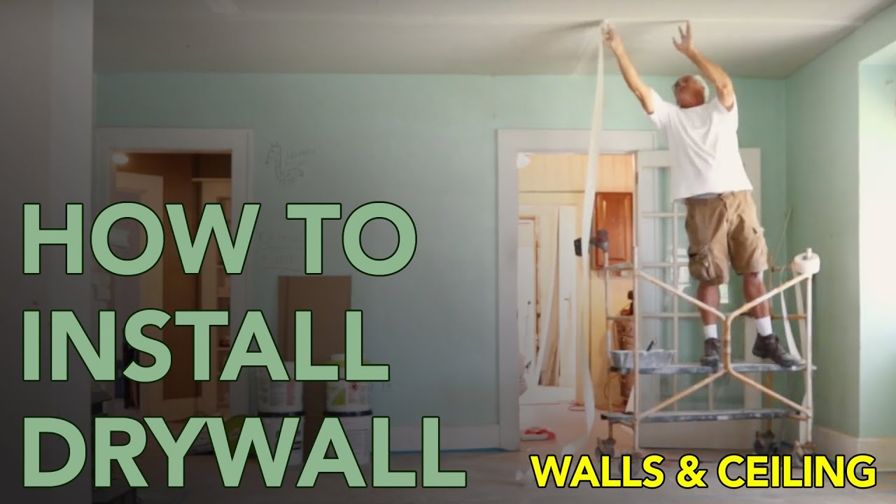 How to Hang Drywall For Dummies. Basic Newbie Guide Including Materials