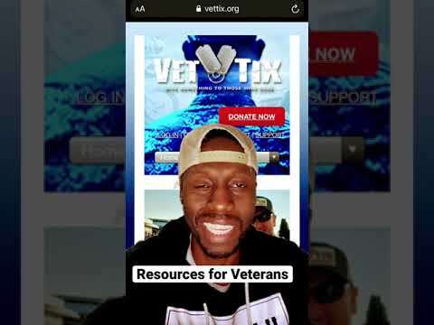 Tickets to major events for Veterans        https://static-cdn.vettix.org/qrcodes/1415616.gif