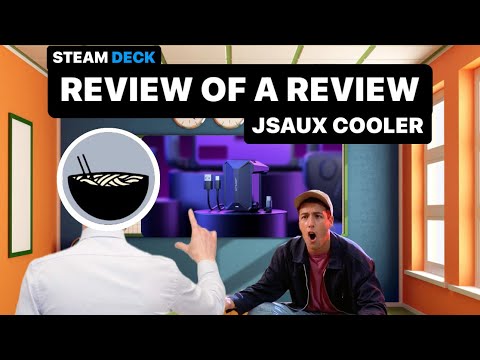 Steam Deck Accessory Review of a Review - Jsaux Cooler - @TakiUdon