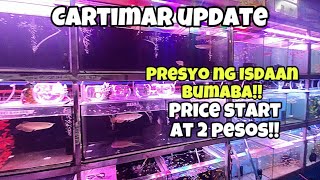 CARTIMAR LATEST FISH PRICE UPDATE| Presyo ng Isdaan BUMABA‼Price start at 2PESOS ONLY‼