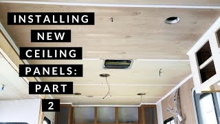 RV RENOVATION: Repairing ceiling damage: Part 2