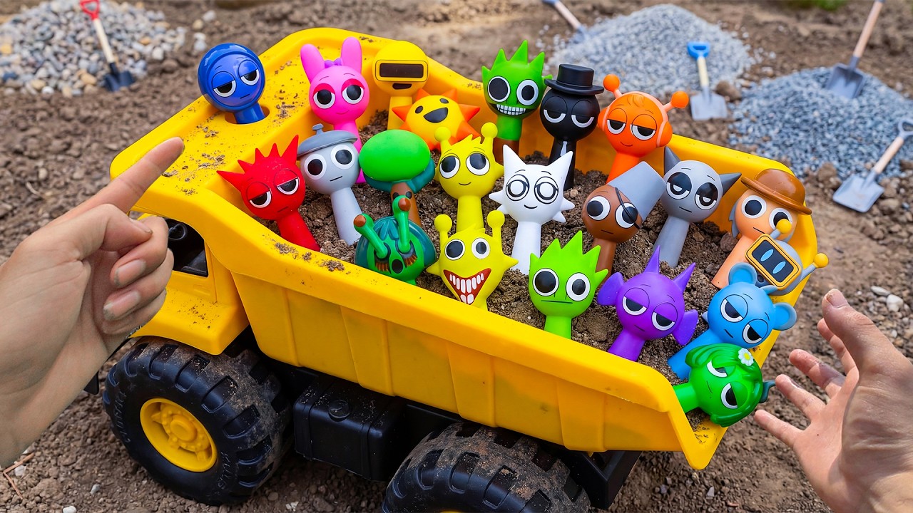 Найдите спрятанную Спрунки внутри грузовика! 🚚 Сможете ли вы её найти?