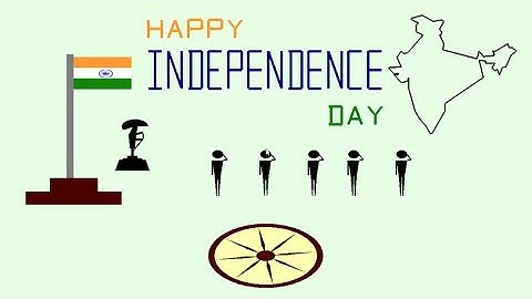 Happy 77th Indian Independence Day! #india #opengl #animation #computergraphics #independenceday