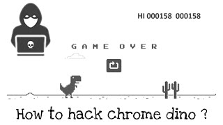 How to hack Chrome Dinosaur game | Chrome dino hack | AutoPlay mode screenshot 3